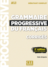 Grammaire progressive du français - Niveau débutant complet - 2ème édition - Corrigés