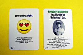 FUN CARD ENGLISH VALENTINE’S DAY