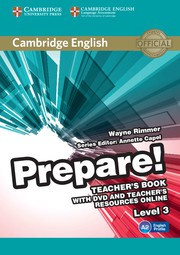Cambridge English Prepare! Level3 Teacher's Book with DVD and Teacher's Resources Online