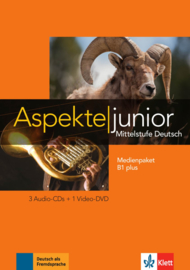 Aspekte junior B1 plus Multimediapakket (3 Audio-CDs + Video-DVD)