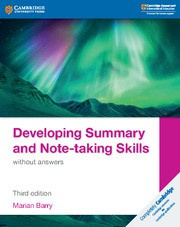 Developing Summary and Note-taking Skills Paperback without answers