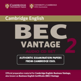 Cambridge BEC 2 Vantage  Audio CD