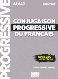 Conjugaison progressive du français - Niveau débutant - Livre + CD - 2ème édition Nouvelle couverture