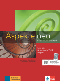 Aspekte neu B1 plus Studentenboek en Werkboek met Audio-CD Teil 2