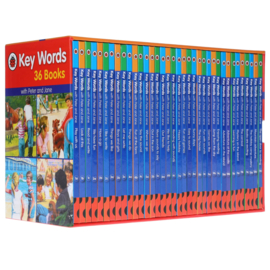 Ladybird Key Words with Peter and Jane 36 Books Collection Box Set - Hardback
