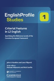 Criterial Features in L2 English Paperback