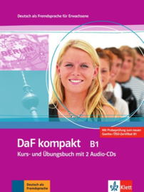 DaF kompakt B1 Studentenboek en Übungsbuch + 2 Audio-CDs