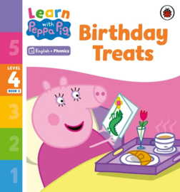 Learn with Peppa Phonics Level 4 Book 3 – Birthday Treats (Phonics Reader)