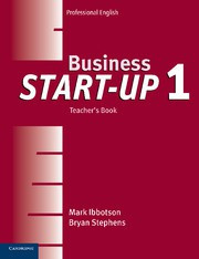 Business Start-up Level1 Teacher's Book