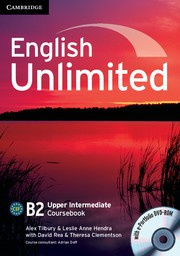 English Unlimited UpperIntermediate Coursebook with ePortfolio