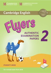 Cambridge English Young Learners 2 Flyers Student's Book