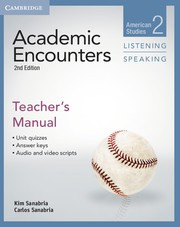 Academic Encounters Second edition Level 2 Teacher's Manual Listening and Speaking
