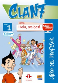 Clan 7 con ¡Hola, amigos! 1 - Libro del profesor