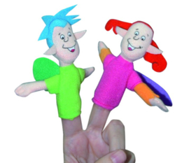 Footprints Level 1 Finger Puppet