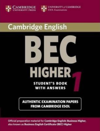 BEC Practice Tests: Cambridge BEC Higher 1: Practice Tests from the University of Cambridge Local Examinations Syndicate