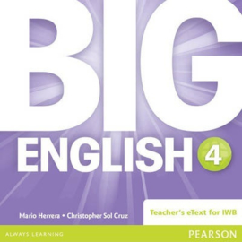 Big English Level 4 Digiboard software (Teacher’s eText)