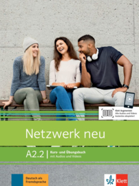 Netzwerk neu A2.2 Studentenboek en Oefenboek met Audios en Videos