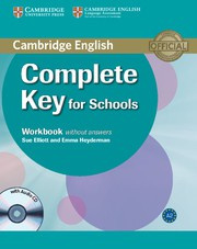 Complete Key for Schools Workbook without answers with Audio CD