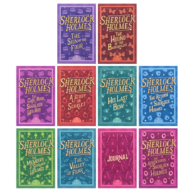The Complete Collection of Sherlock Holmes by Arthur Conan Doyle 10 Books Box Set