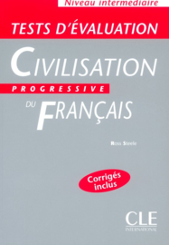 Tests dévaluation de la civilisation progressive du français - Niveau intermédaire - Livre