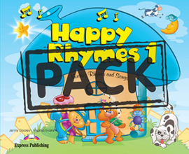 HAPPY RHYMES 1 PUPIL'S PACK 2 (CD & DVD PAL)