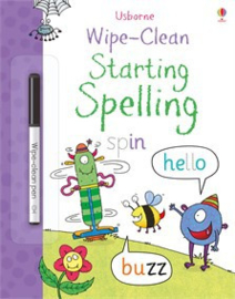 Wipe-clean starting spelling