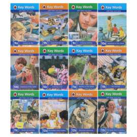 Ladybird Key Words with Peter and Jane 36 Books Collection Box Set - Hardback