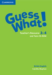 Guess What! Levels3-4 Teacher's Resource and Tests CD-ROM