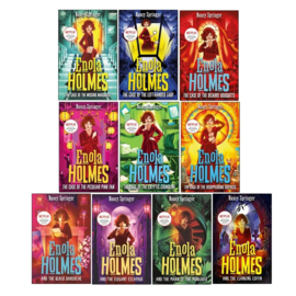 Enola Holmes Mysteries Series By Nancy Springer 10 Books Collection Set
