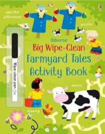Big Wipe Clean Farmyard Tales Activities Book