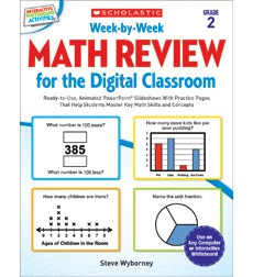 Week-by-Week Math Review for the Digital Classroom: Grade 2