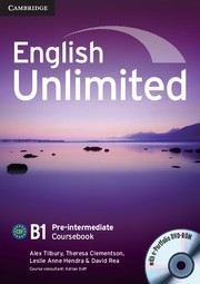 English Unlimited Pre-intermediate Coursebook with ePortfolio