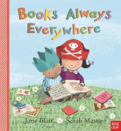 Books Always Everywhere (Jane Blatt, Sarah Massini) Paperback Picture Book