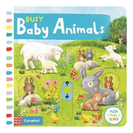 Busy Baby Animals Board Book (Ag Jatkowska)