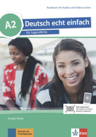 Deutsch echt einfach A2 Studentenboek met Audio en Video online