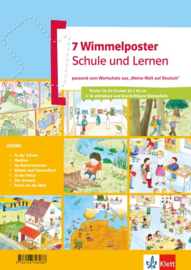 Wimmelposter Schule en Lernen 7 Poster
