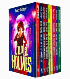 Enola Holmes Series By Nancy Springer Complete 9 Books Collection Set