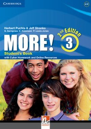 More! Second edition Level3 Student's Book with Cyber Homework and Online Resources