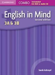 English in Mind Second edition Levels 3A and 3B Combo Testmaker CD-ROM and Audio CD