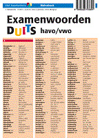 Examenwoorden Duits havo/vwo