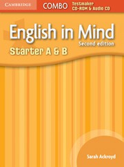 English in Mind Second edition Starter A and B Combo Testmaker CD-ROM and Audio CD