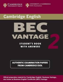 Cambridge BEC 2 Vantage Student's Book with Answers