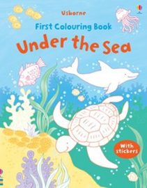 First colouring book: Under the sea