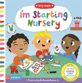 Big Steps: I'm Starting Nursery Board Book (Marion Cocklico)