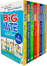 The Big Nate Collection Series by Lincoln Peirce 8 Books Box Set