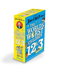 The World's Worst Children Series (illustrated) by David Walliams 3 Books Collection Set
