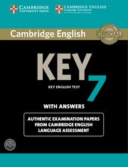 Cambridge English Key 7 Student's Book Pack (Student's Book with answers and Audio CD)