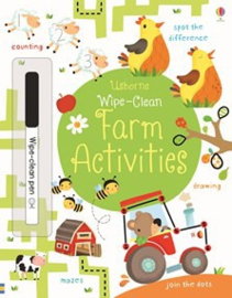 Wipe-clean farm activities