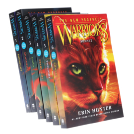 Warrior Cats: Series 2 The New Prophecy by Erin Hunter 6 Books Collection Set