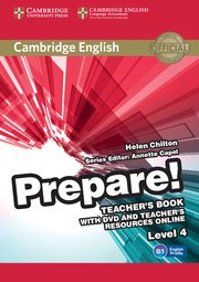Cambridge English Prepare! Level4 Teacher's Book with DVD and Teacher's Resources Online